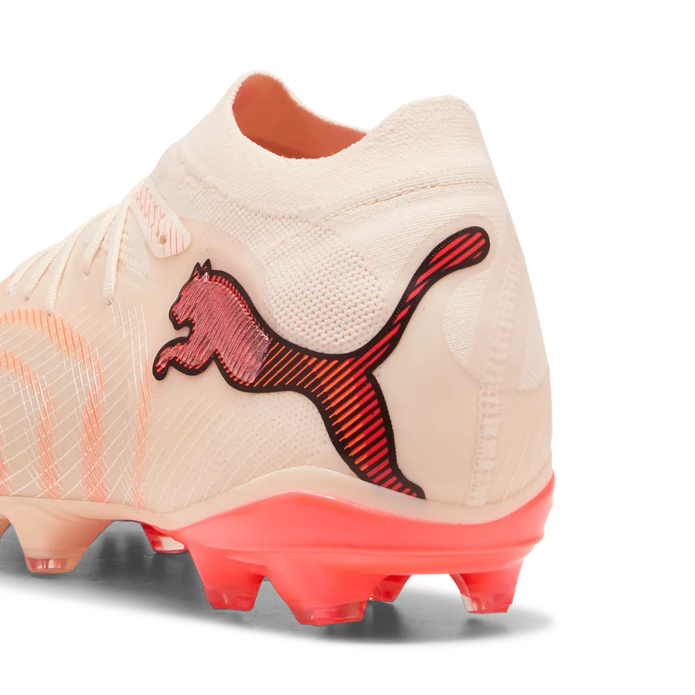 Puma FUTURE 9 PRO FG/AG Fußballschuhe – Sugared Almond / White Ultra Red / Black