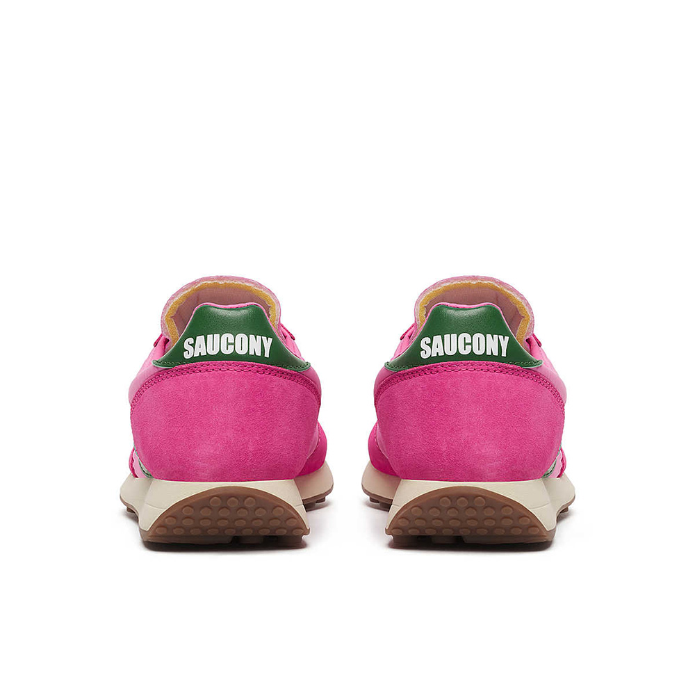 Saucony Trainer 80 Unisex Sneaker - Classic | Pink | Forest