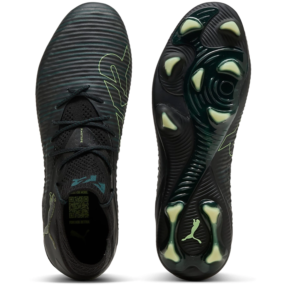 Puma FUTURE 8 ULTIMATE FG Fußballschuhe - Black/Fizzy Green
