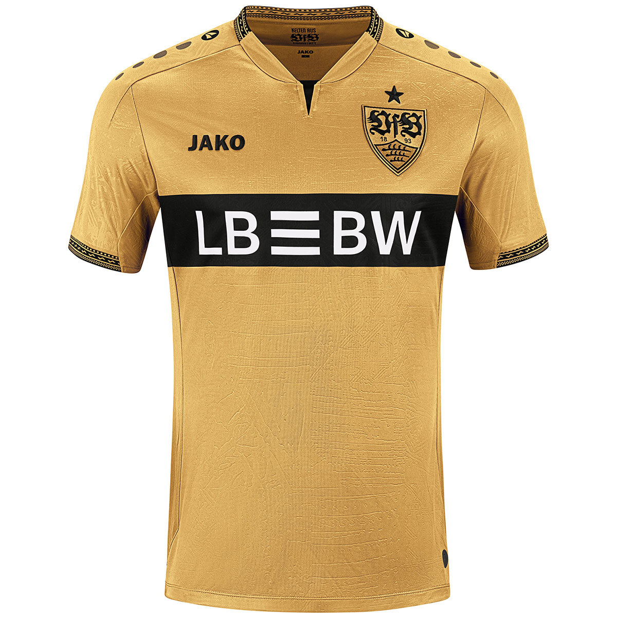 JAKO VfB Stuttgart 3rd Trikot 2026/27 für Herren – Gold