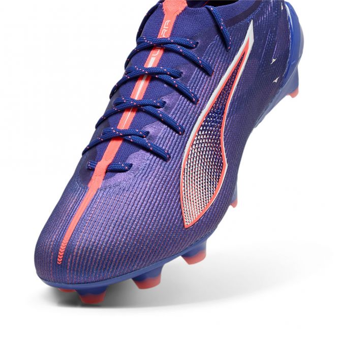 Puma ULTRA ULTIMATE FG/AG Fussballschuh - Lapis Lazuli White-Sunset Glow