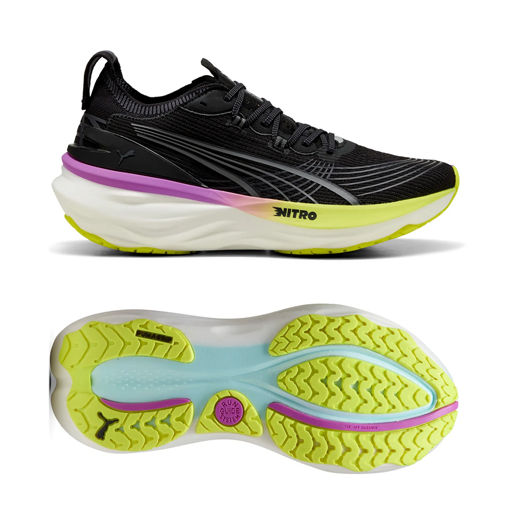 Puma ForeverRun NITRO™ 2 - Black-Magenta - Laufschuhe für Herren