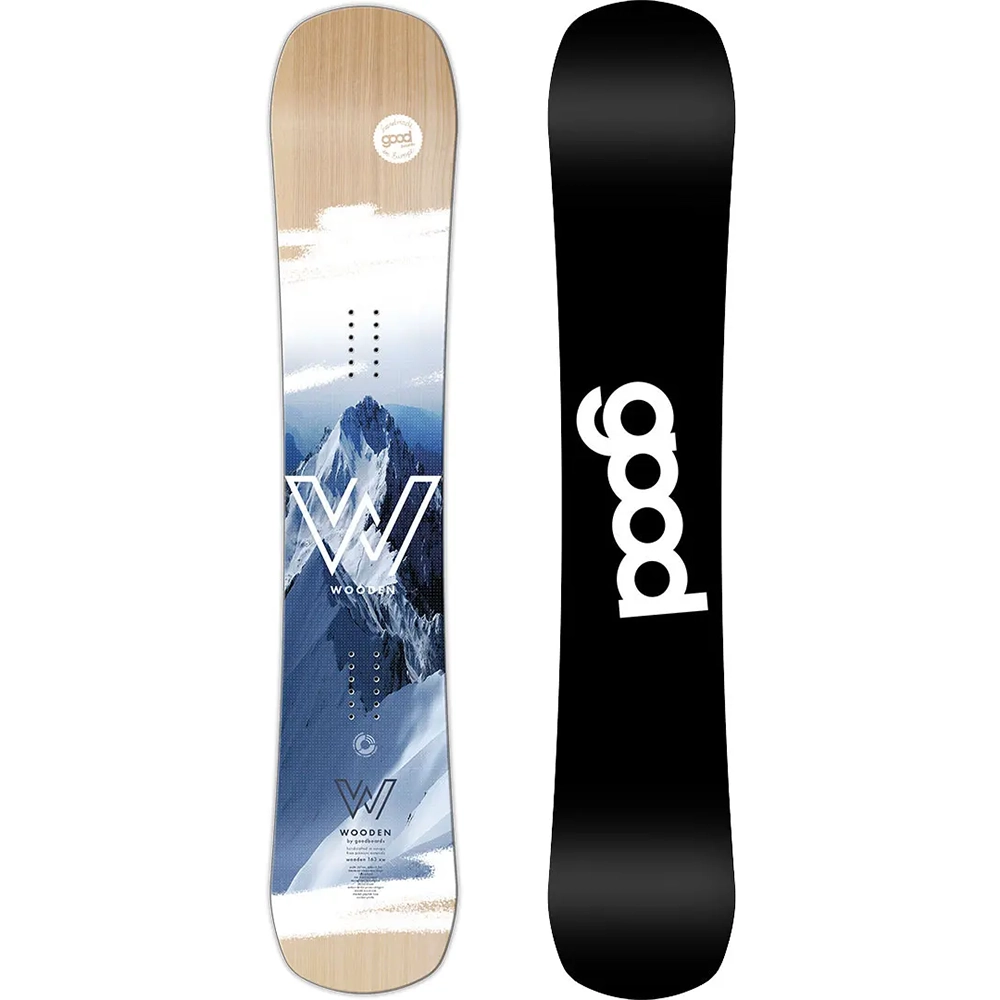 goodboards wooden directional camber All- Mountain Snowboard 2026 goodboards wooden directional camber All- Mountain Snowboard 2026