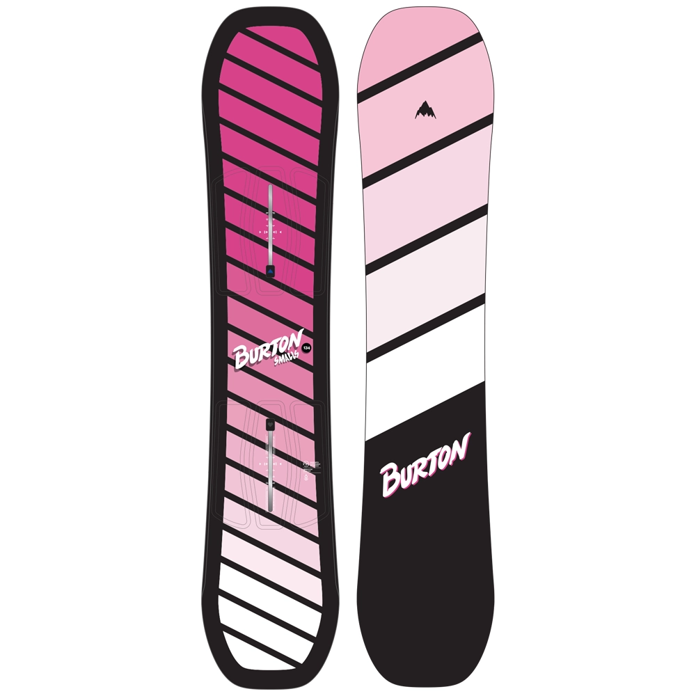 Burton Smalls Flat Top Pink Snowboard Kinder 2026