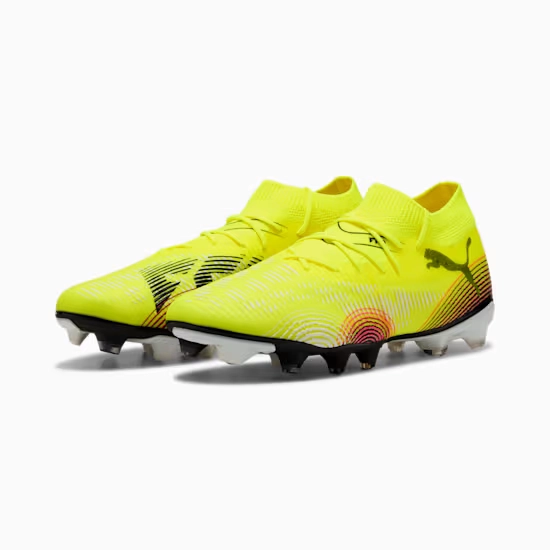 Puma FUTURE 8 MATCH FG/AG Fussballschuh Unisex - Yellow Alert