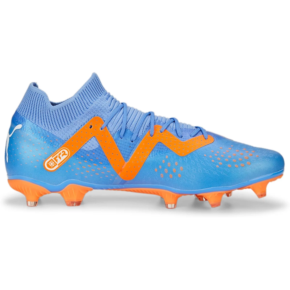 Puma FUTURE MATCH FG/AG Fussballschuh - Blue Glimmer White Ultra Orange Puma FUTURE MATCH FG/AG Fussballschuh - Blue Glimmer White Ultra Orange