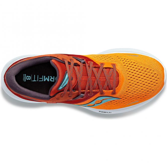 saucony Ride 16 Herren neutral Laufschuh - marigold/lava saucony Ride 16 Herren neutral Laufschuh - marigold/lava