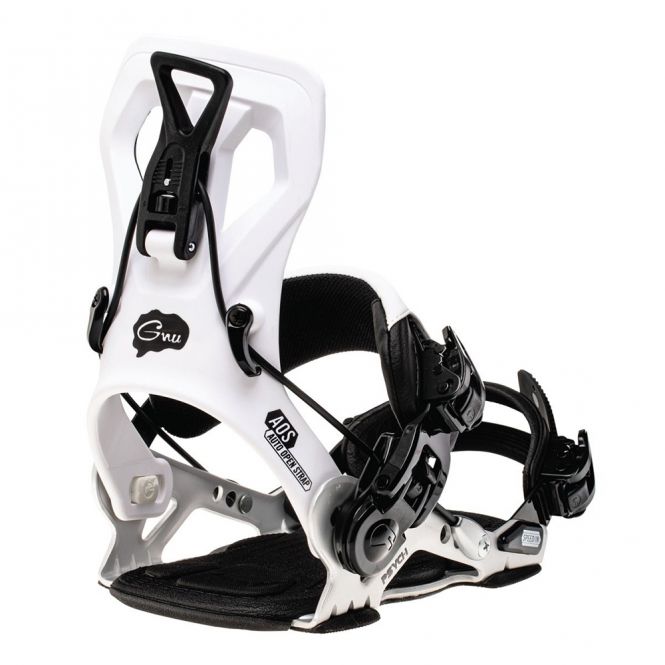 GNU Psych Heckeinstieg Snowboardbindung Herren 2023 - white GNU Psych Heckeinstieg Snowboardbindung Herren 2023 - white