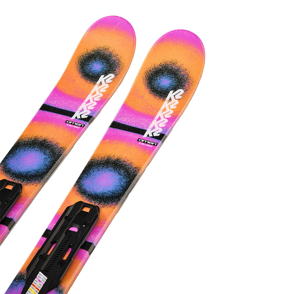 K2 OMEN Junior Kinder Freestyle Ski inkl. FDT 7 Bindung - 2024/25 