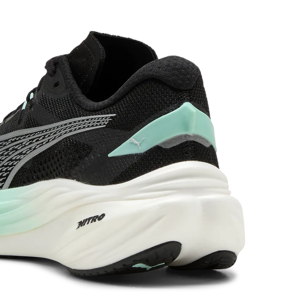 Puma Deviate NITRO™ 3 - Mint Melt/Black - Laufschuhe für Damen