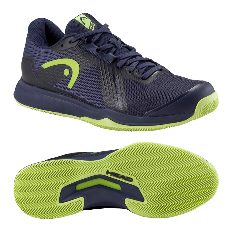 HEAD Team 4.0 Clay Herren Tennisschuh - navy/lime