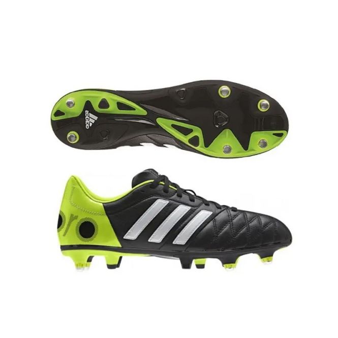 Adidas Fußballschuh 11nova XTRX SG - schwarz grün Adidas Fußballschuh 11nova XTRX SG - schwarz grün