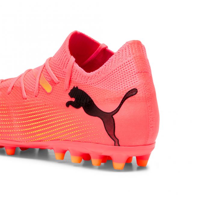 Puma FUTURE 7 MATCH MG JR Rasen + Kunstrasenschuh - Sunset Glow/Black Sun Stream