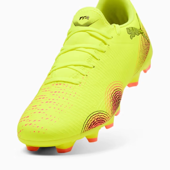 Puma FUTURE 8 PLAY FG/AG Fußballschuhe Unisex - Yellow Alert