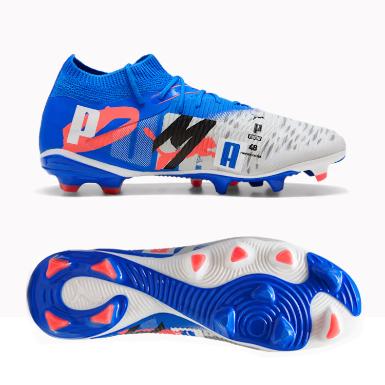 Puma FUTURE 8 Match Forever FG/AG Fussballschuh - blau/weiss