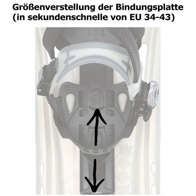 INOOK Odalys Allround-Schneeschuhe - Größen (EU 34>42) INOOK Odalys Allround-Schneeschuhe - Größen (EU 34>42)