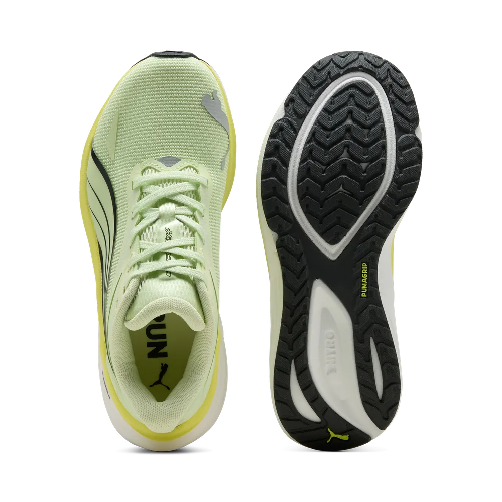 Puma Electrify NITRO™ 4 Jr – Apple Spritz/Lux Lime/Black – Laufschuhe für Kinder