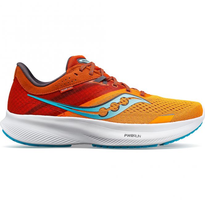 saucony Ride 16 Herren neutral Laufschuh - marigold/lava saucony Ride 16 Herren neutral Laufschuh - marigold/lava