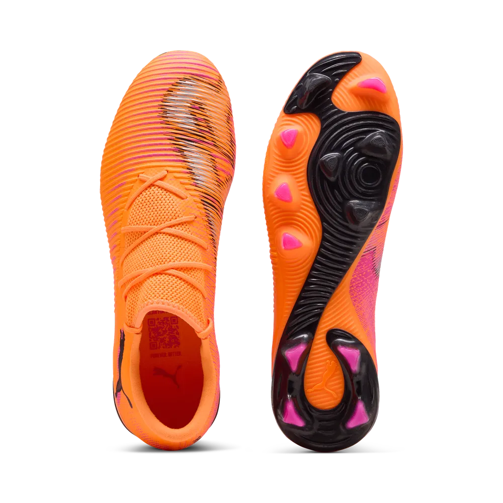 Puma FUTURE 8 MATCH LOW FG/AG Fußballschuhe – Heat Fire/Black Ravish
