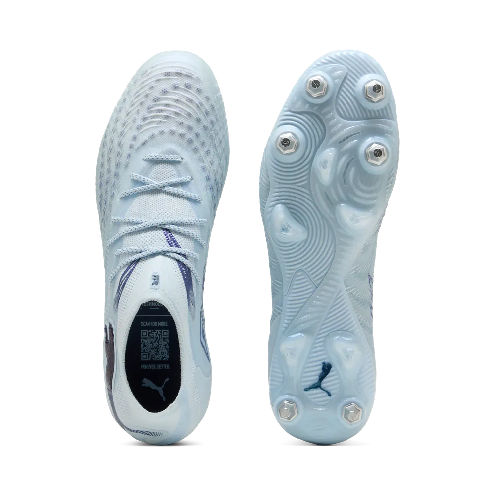 Puma FUTURE 9 ULTIMATE MxSG Fußballschuhe – Icy Blue/Blue Jewel