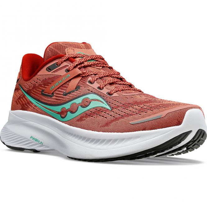 saucony Guide 16 Damen Stabilitäts- Laufschuh - soot/sprig saucony Guide 16 Damen Stabilitäts- Laufschuh - soot/sprig