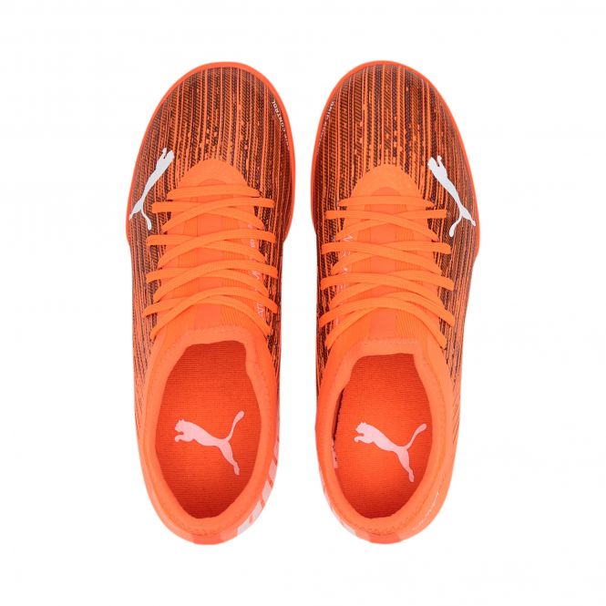 Puma ULTRA 3.1 IT Jr. Hallenschuh shocking orange schwarz Puma ULTRA 3.1 IT Jr. Hallenschuh shocking orange schwarz