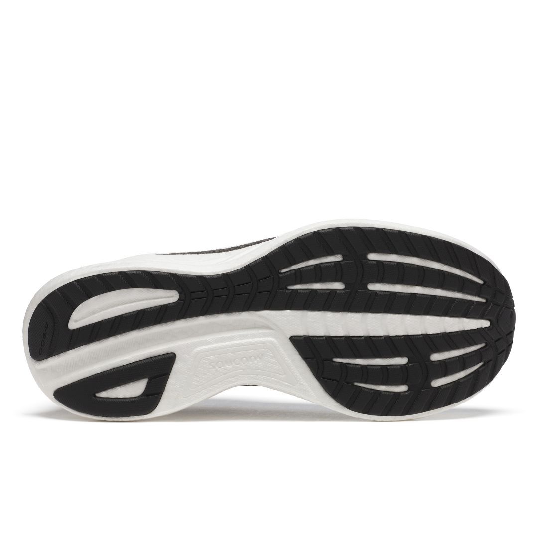 saucony Ride 18 Damen Neutral-Laufschuh - Black | White