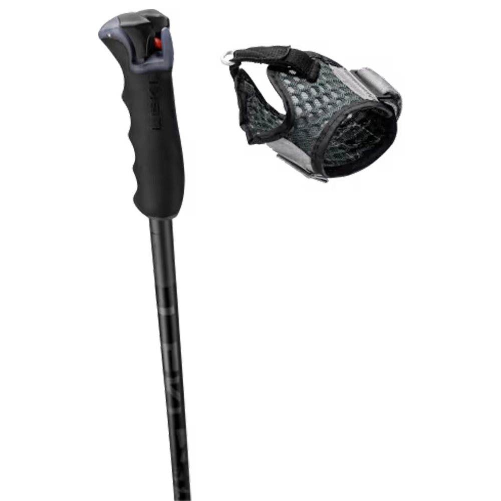 Leki Detect S Skistöcke - dark anthracite/black Leki Detect S Skistöcke - dark anthracite/black