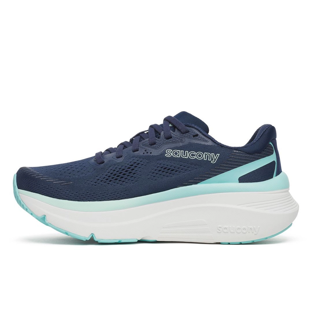 saucony Guide 19 Damen Stabilität-Laufschuh - Navy | Aqua saucony Guide 19 Damen Stabilität-Laufschuh - Navy | Aqua