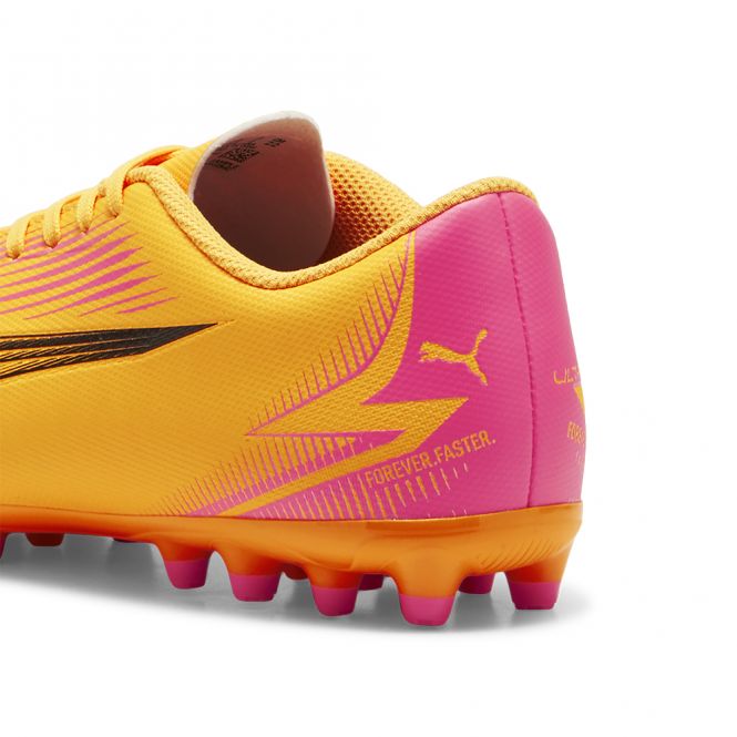 Puma ULTRA PLAY MG JR Rasen + Kunstrasenschuh - Sun Stream/Black Sunset Glow