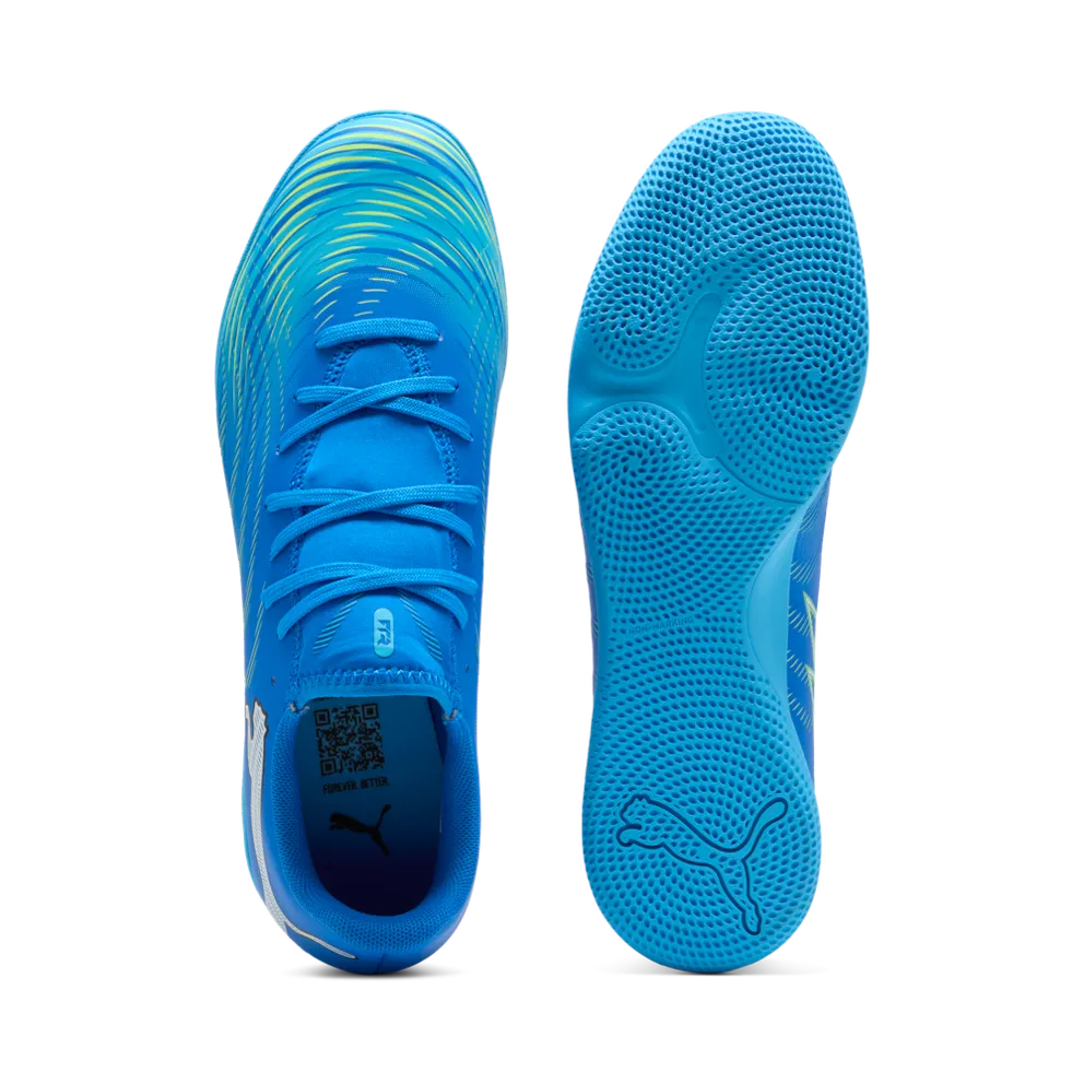 Puma FUTURE 9 PLAY IT Fußballschuhe – Ultra Blue / White / Luminous Blue / Black