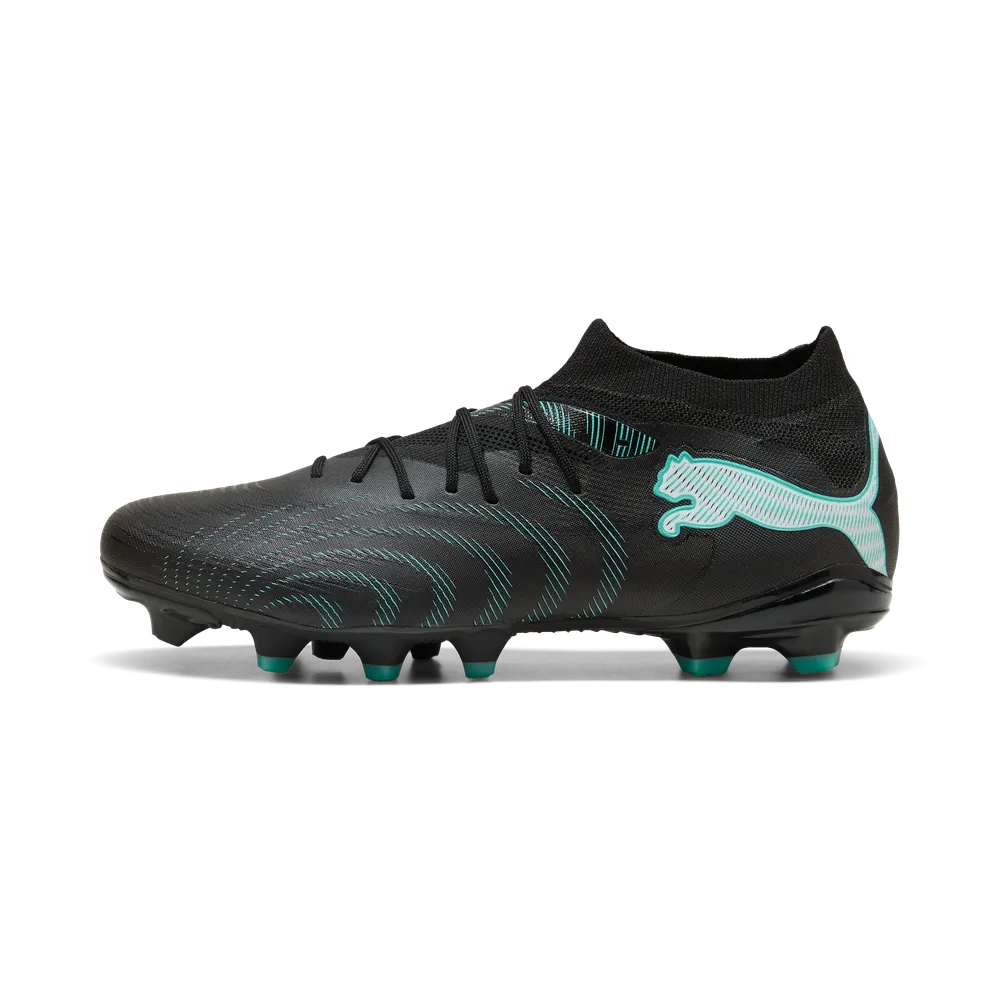 Puma FUTURE 9 MATCH FG/AG Fußballschuhe – Black Intense / Mint / White