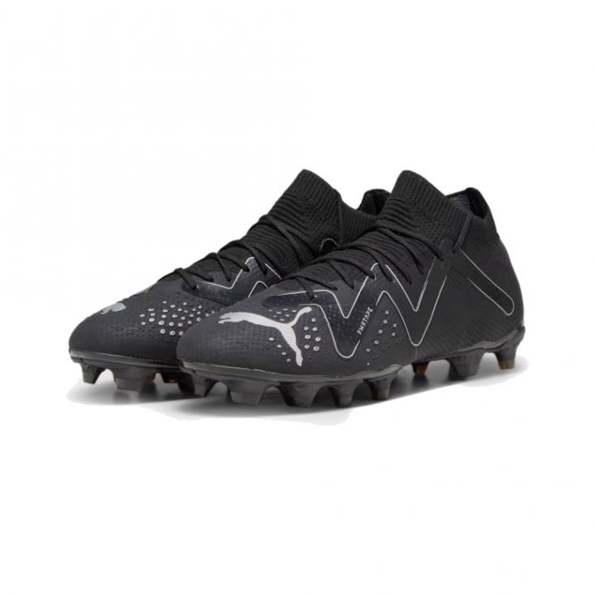 Puma FUTURE PRO FG/AG Fussballschuh - black silver Puma FUTURE PRO FG/AG Fussballschuh - black silver