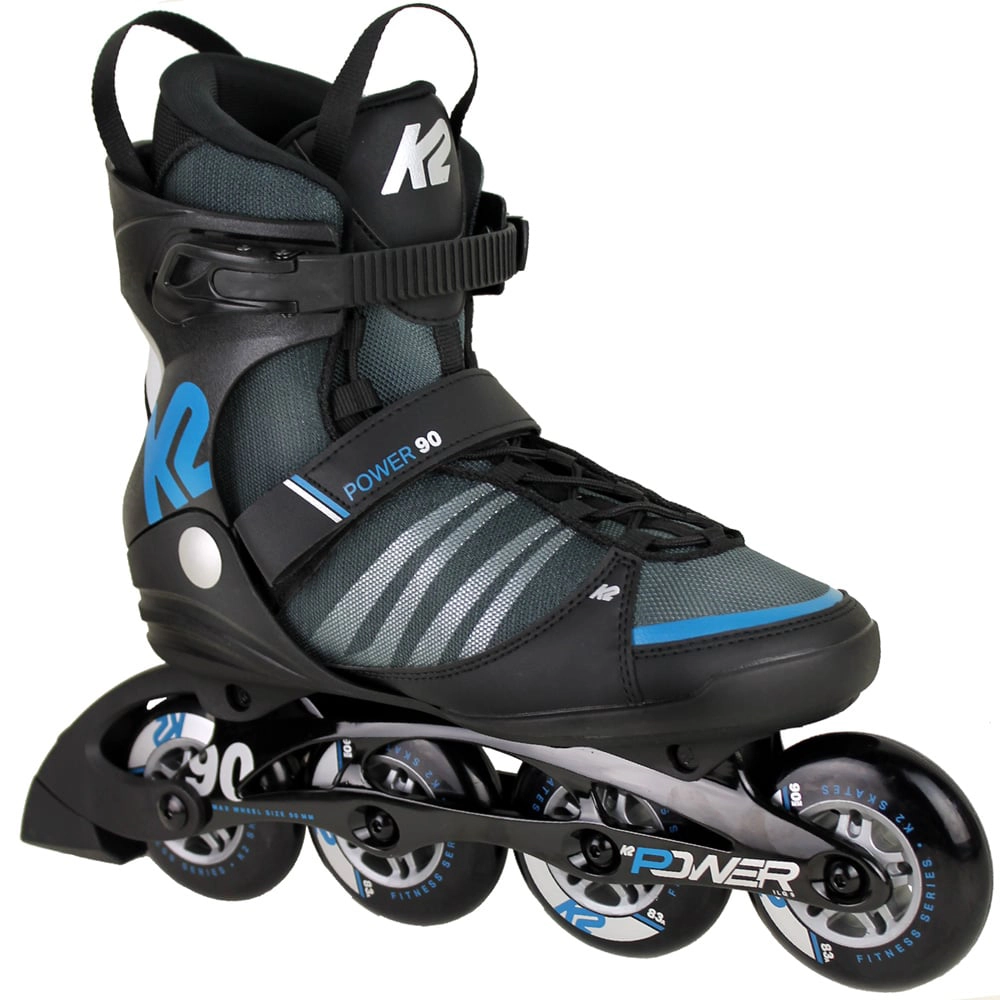 K2 POWER 90 Inline Skate - schwarz/blau