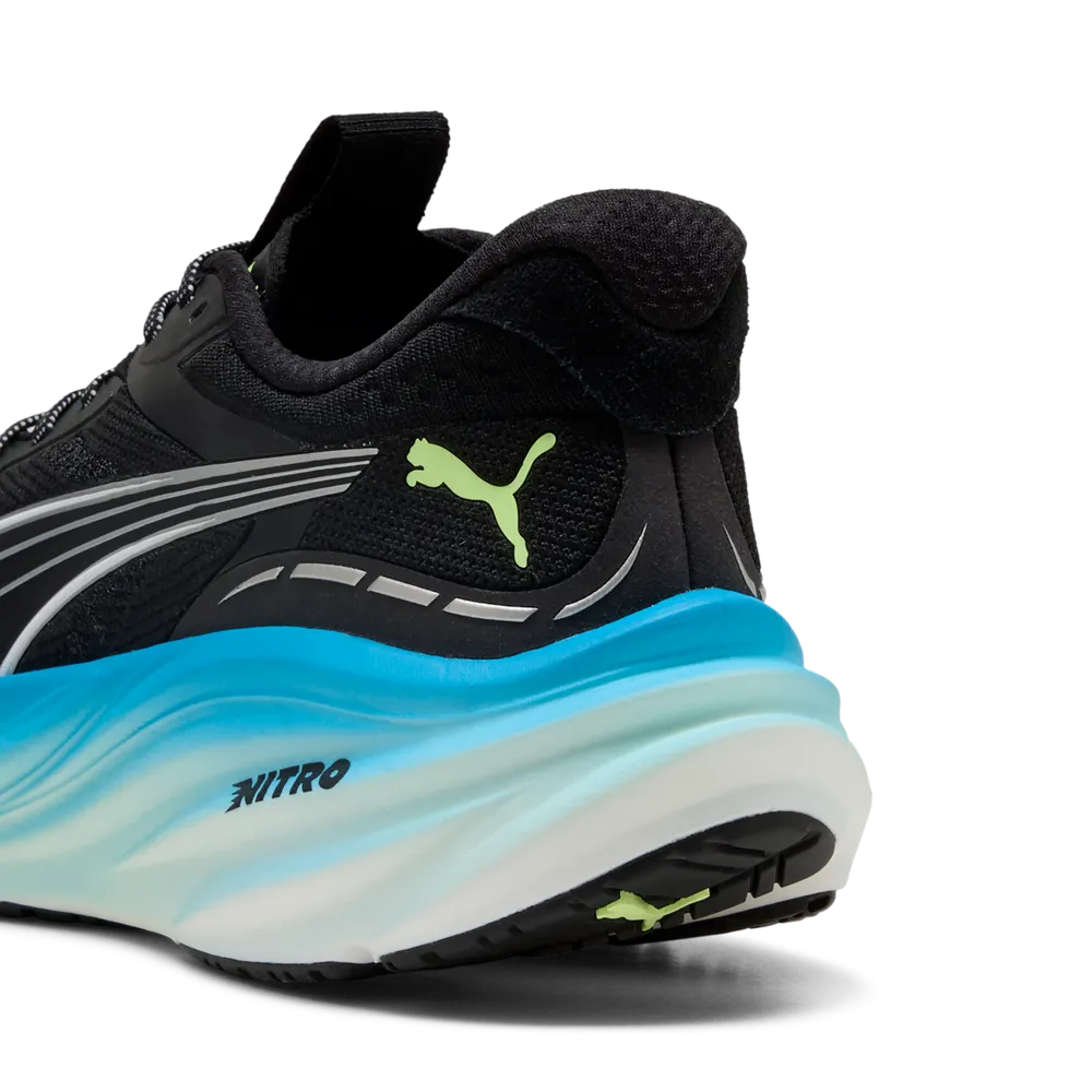 Puma Magnify NITRO™ 3 - Black/Speed Blue - Laufschuhe für Herren Puma Magnify NITRO™ 3 - Black/Speed Blue - Laufschuhe für Herren