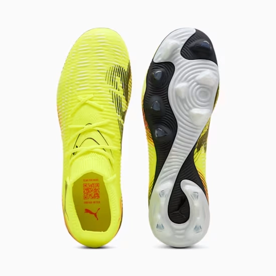Puma FUTURE 8 MATCH FG/AG Fußballschuhe Damen - Yellow Alert