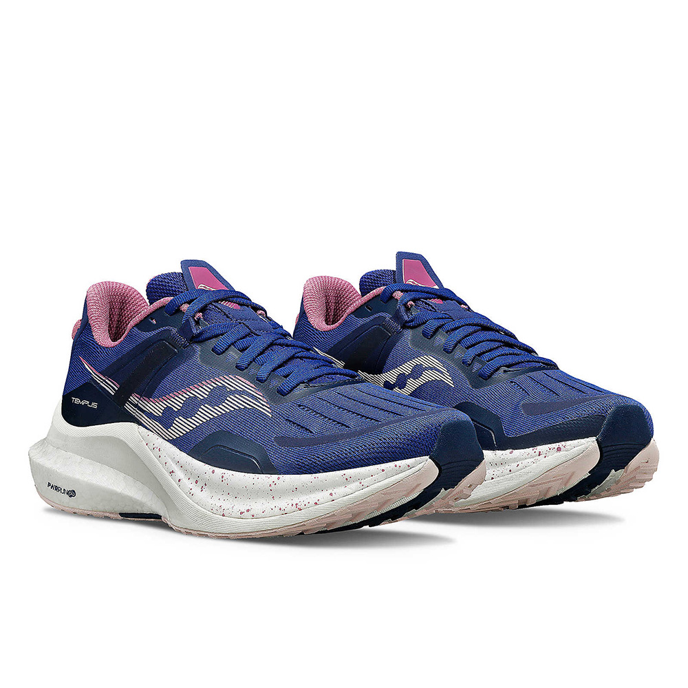 saucony Tempus Damen Stabilität Laufschuh - Navy | Orchid saucony Tempus Damen Stabilität Laufschuh - Navy | Orchid