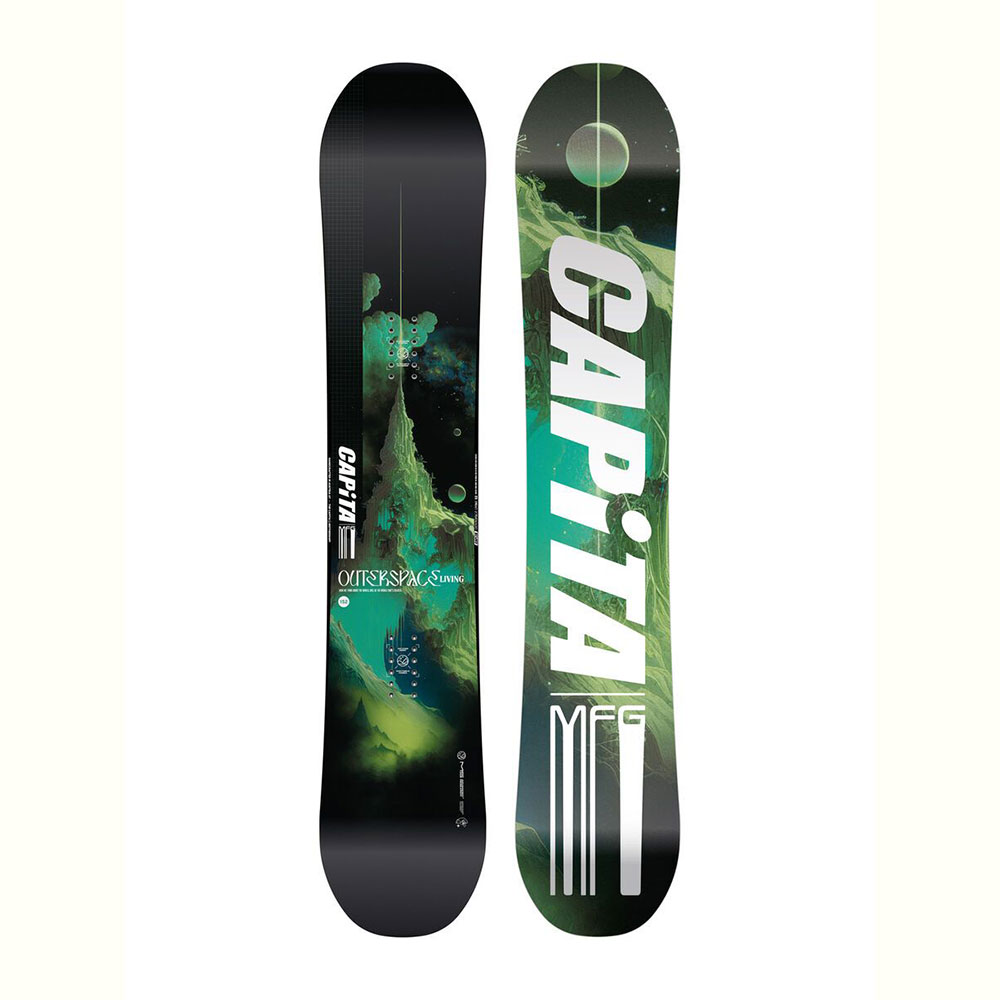 CAPiTA Outerspace Living All- Mountain Freestyle Snowboard 2025 CAPiTA Outerspace Living All- Mountain Freestyle Snowboard 2025