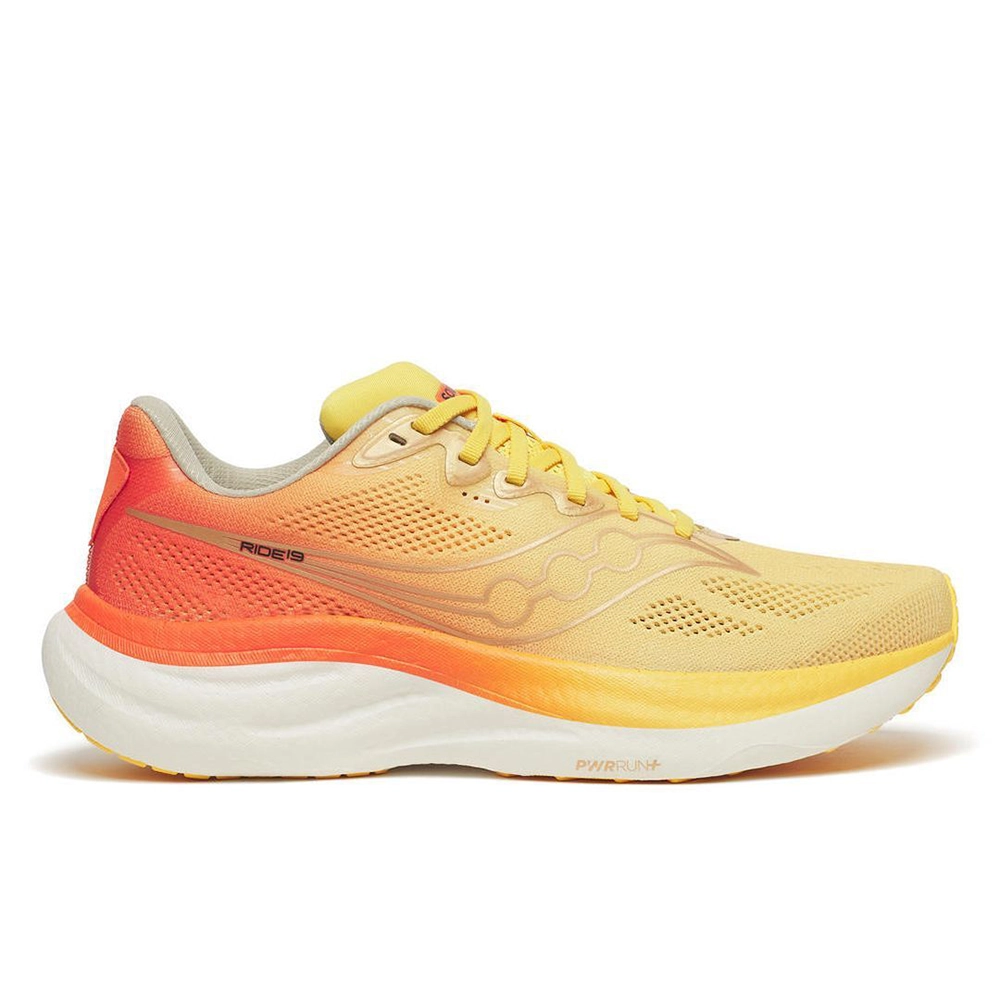 Saucony Ride 19 Herren Neutral-Laufschuh - Sunrise