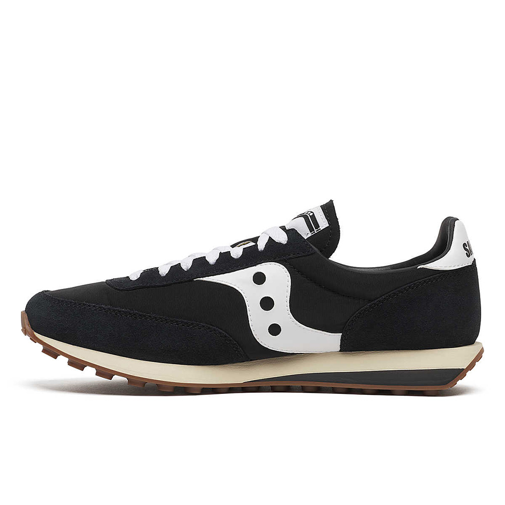 Saucony Trainer 80 Unisex Sneaker - Classic | Black | White Saucony Trainer 80 Unisex Sneaker - Classic | Black | White