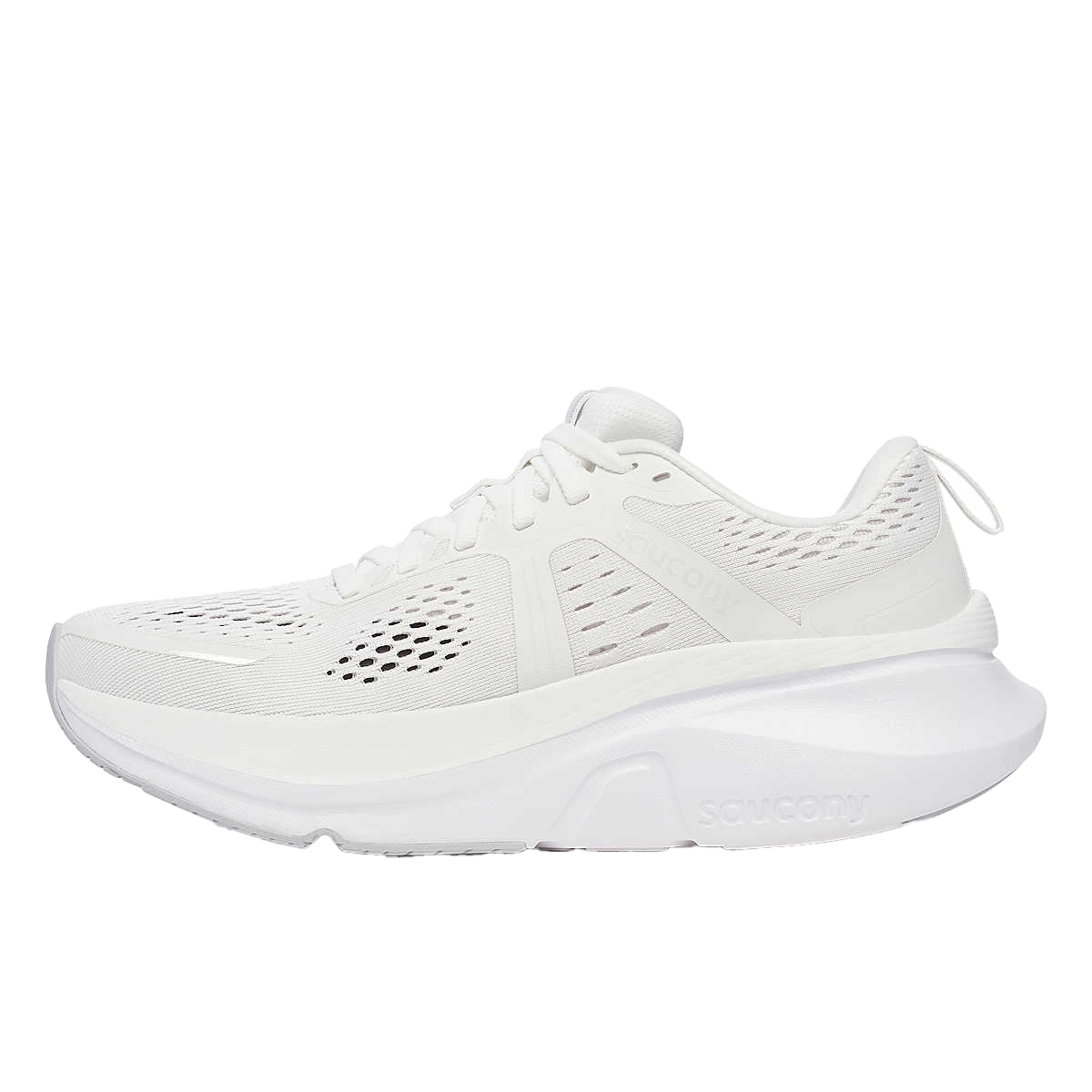 saucony Guide 18 Damen Stabilität- Laufschuh - IVORY | Weiß