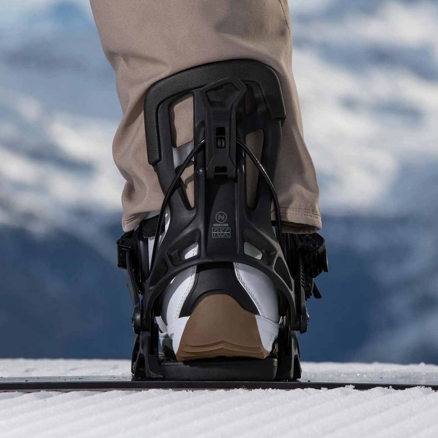 Nidecker Flow Fuse Snowboard Bindung - schwarz 2025 Nidecker Flow Fuse Snowboard Bindung - schwarz 2025