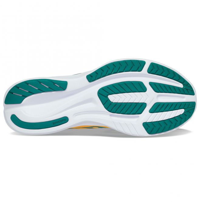 saucony Ride 15 Herren Neutral Laufschuh - gold/palm saucony Ride 15 Herren Neutral Laufschuh - gold/palm