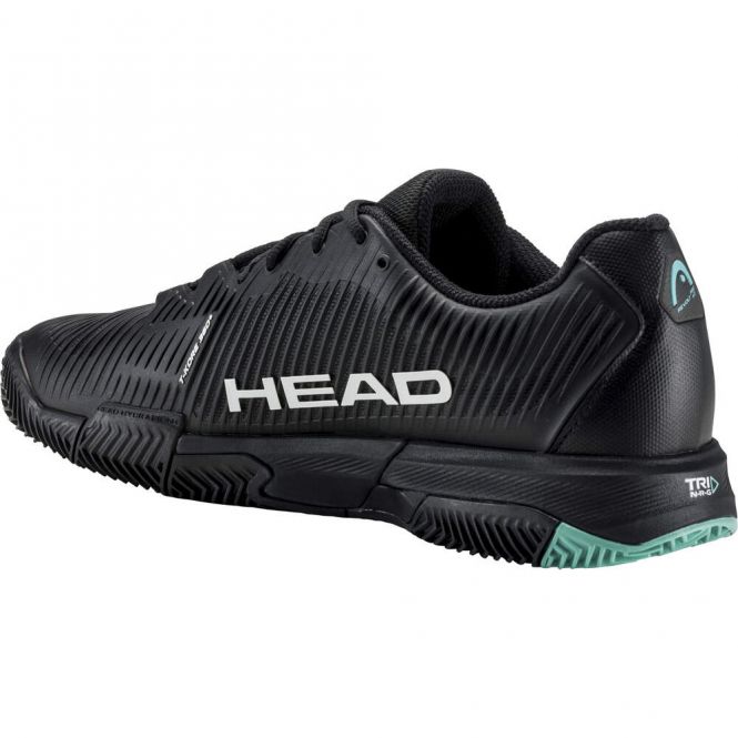 Head Revolt Pro 4.0 Clay Herren Tennisschuh - black/teal 2023 Head Revolt Pro 4.0 Clay Herren Tennisschuh - black/teal 2023