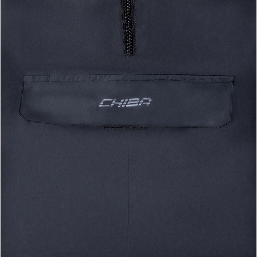 chiba Regenponcho - Schwarz chiba Regenponcho - Schwarz
