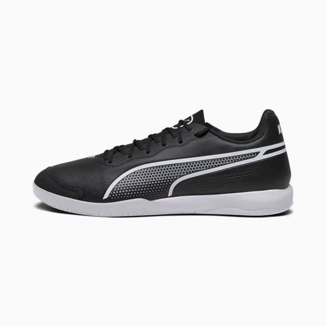 Puma King Pro iT Hallen Fußballschuhe - schwarz weiss