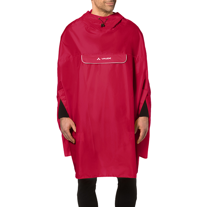 Vaude Valdipino Poncho indian red
