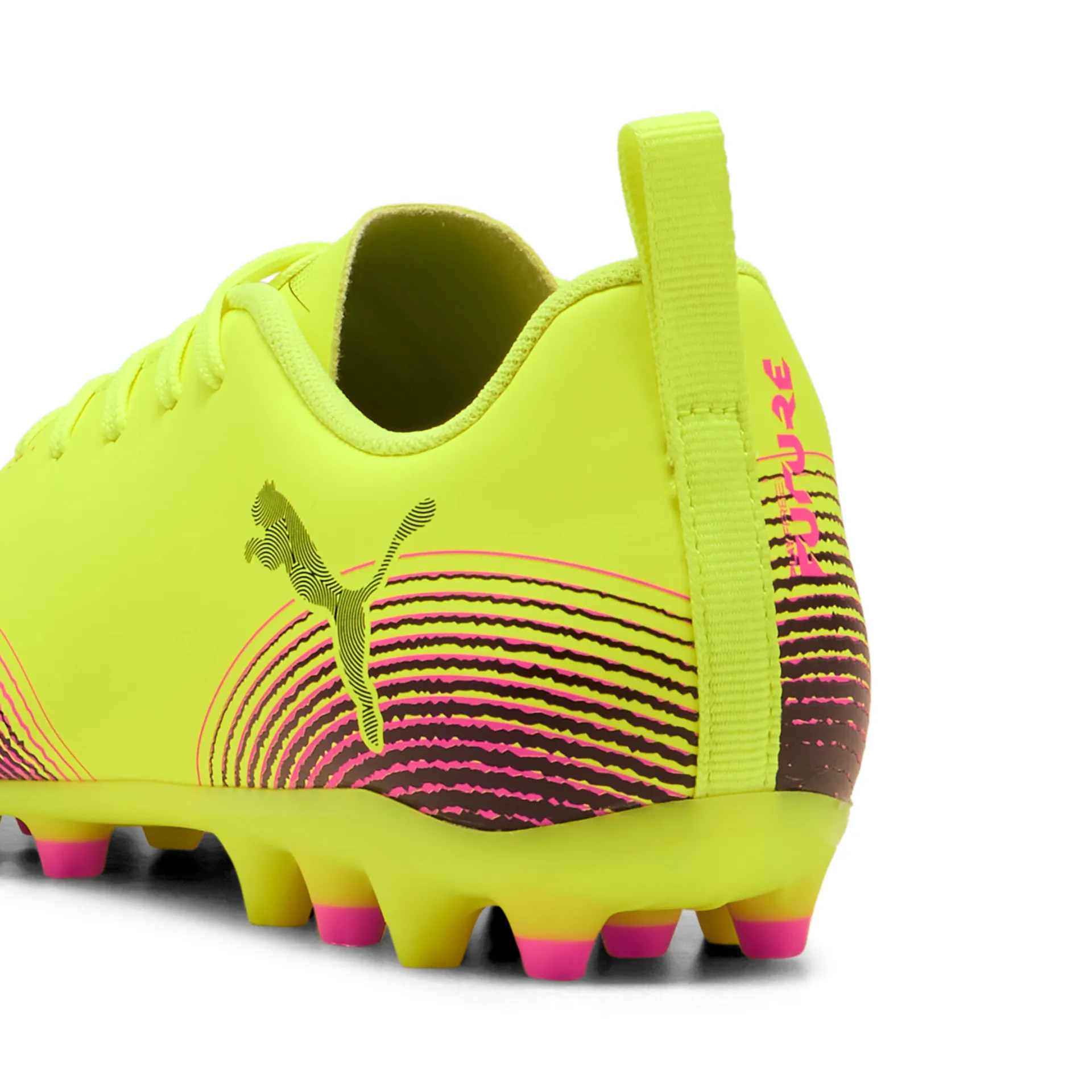 Puma FUTURE 8 PLAY MG JR Fußballschuhe Kinder – Yellow Alert