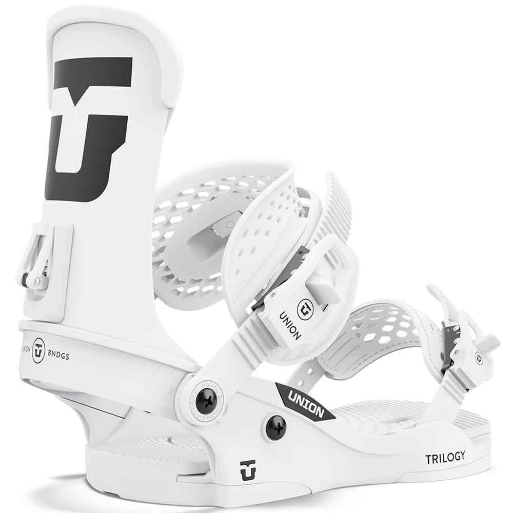 UNION Trilogy Classic (Team Logo) Damen Snowboard-Bindung 2026 - white UNION Trilogy Classic (Team Logo) Damen Snowboard-Bindung 2026 - white
