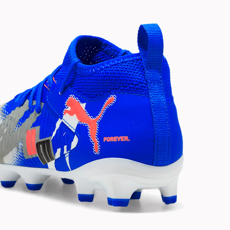 Puma FUTURE 8 Match Forever FG/AG Fussballschuh Kinder - blau/weiss